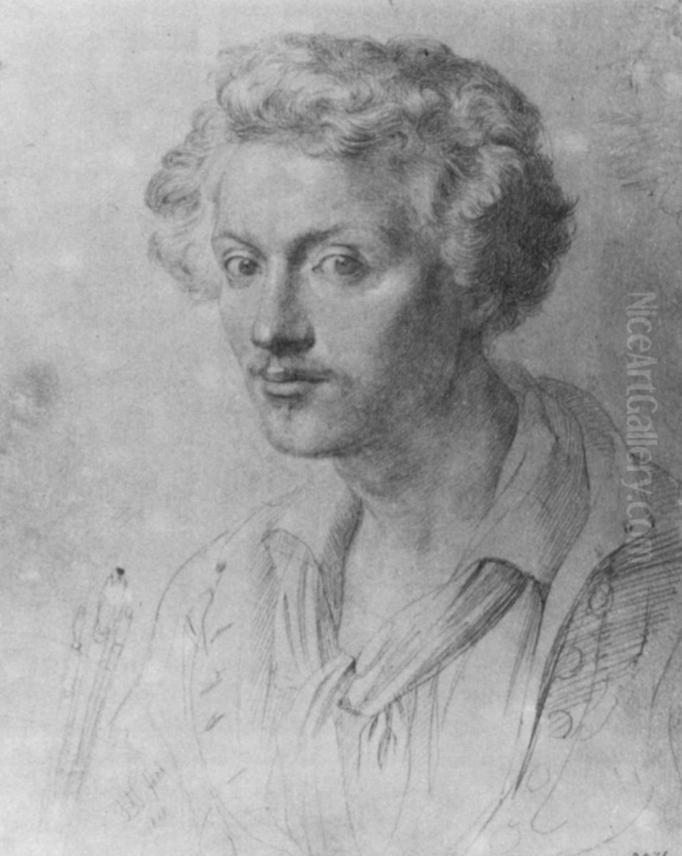 Self-portrait Oil Painting by Friedrich Nerly