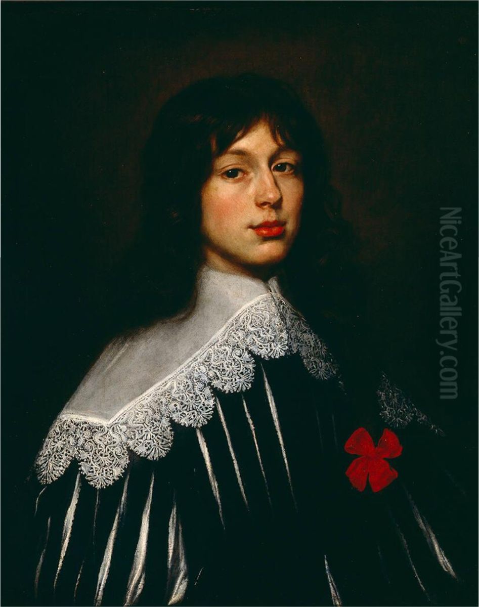 Portrait of Carlos Radia Oil Painting by Justus Sustermans