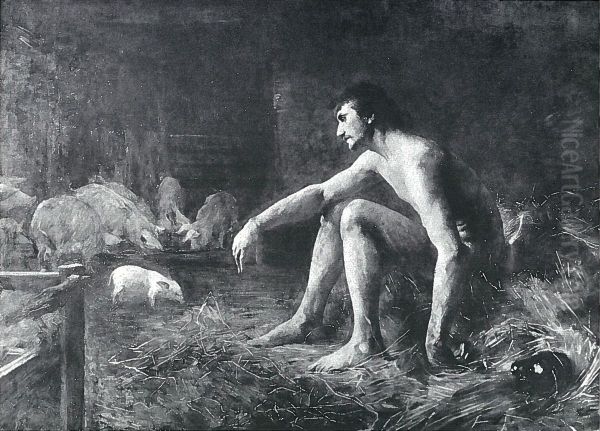 The prodigal son Oil Painting by Lovis Corinth