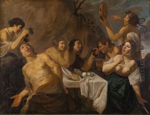 Feast in honor of Bacchus