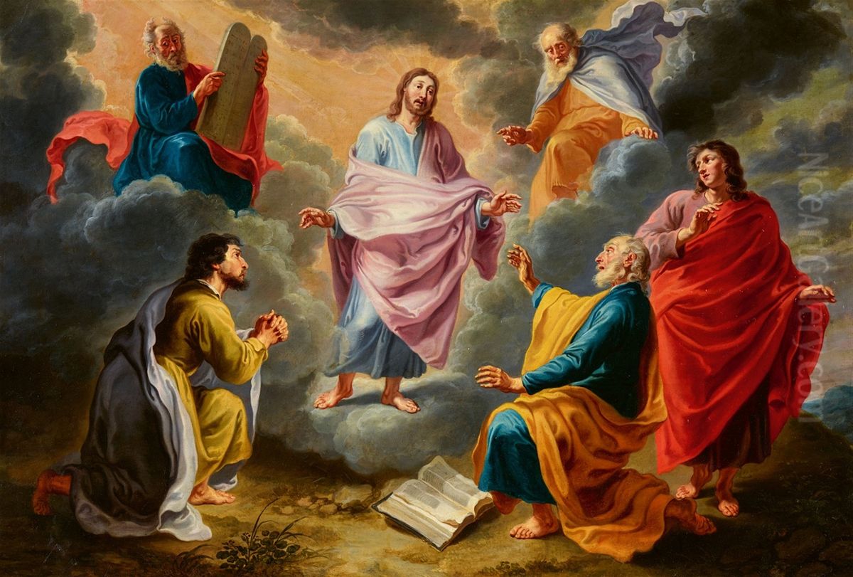 The Transfiguration of Christ Oil Painting by Willem van, the Elder Herp