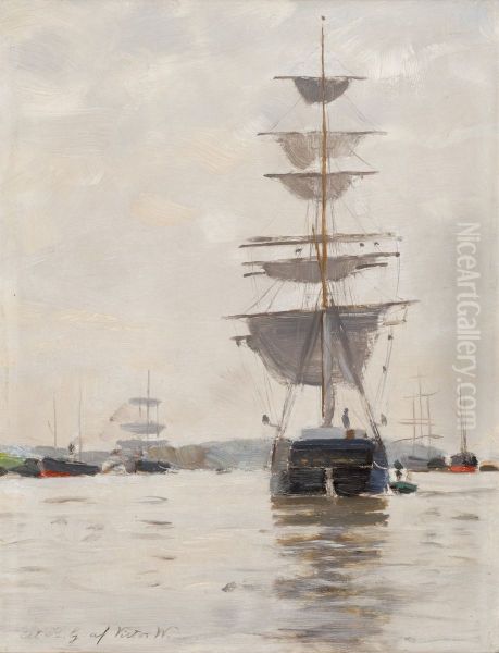 Satamakuva Oil Painting by Victor Westerholm
