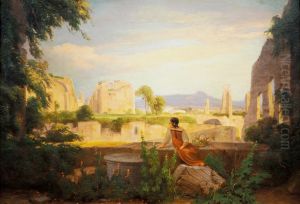 Ruinen der Villa Mills auf dem Palatin in Rom