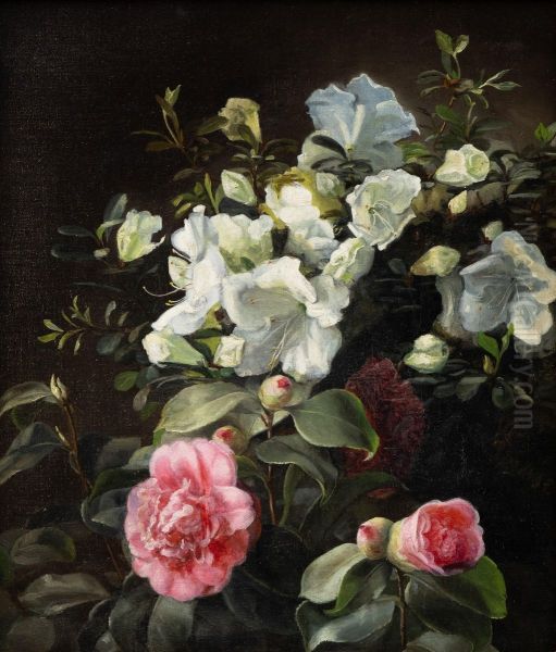 Forarsblomster. Oil Painting by Signe Andreasen