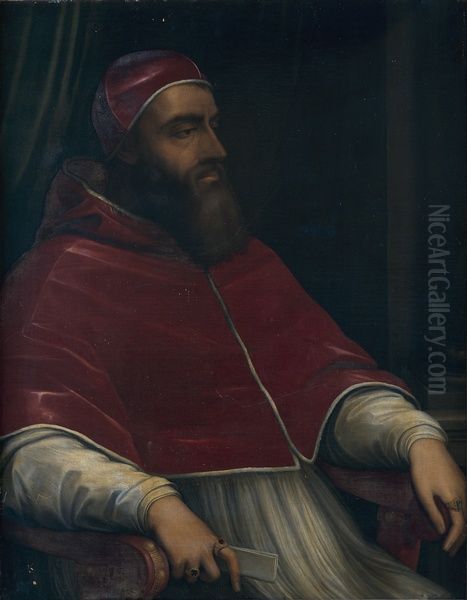 Clement VII Oil Painting by Sebastiano Del Piombo