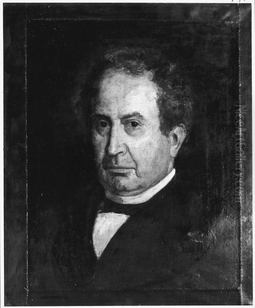 Portrait of Marinus Frederik Andries Gerardus Campbell (1819-1890) Oil Painting by Isaac Lazarus Israels