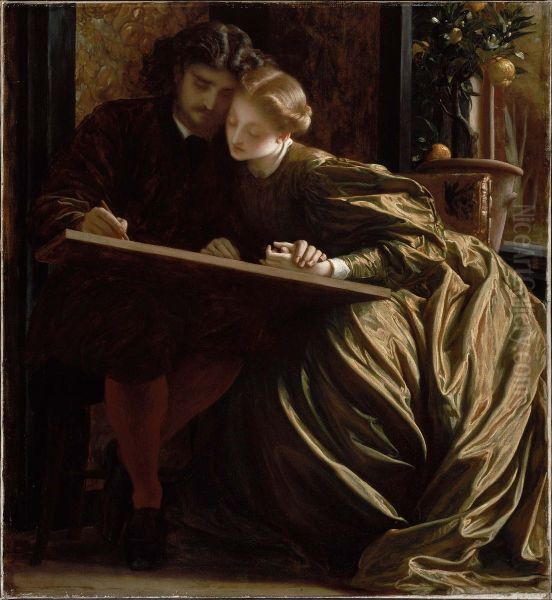 The Painter's Honeymoon Oil Painting by Frederic Leighton