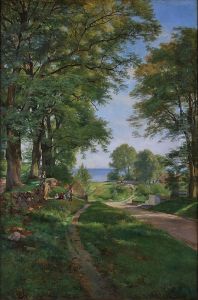 Woodlands near the coast of Oresund.