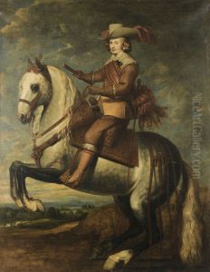 Infant-Cardinal Don Fernando of Austria on horseback