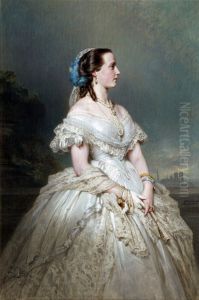 Portret van koningin Maria Hendrika
