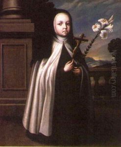 Portrait of Princess Maria Anna Teresa Vasa in the Carmelite habit.