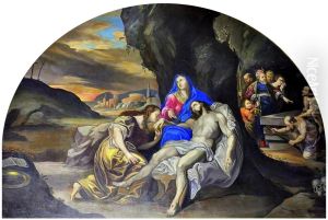 The Anointing of the body of Christ.