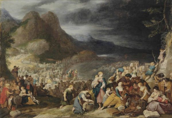 21-26) Oil Painting by Hans Jordaens III