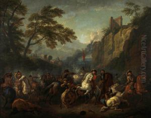 Battle scene Battle scene