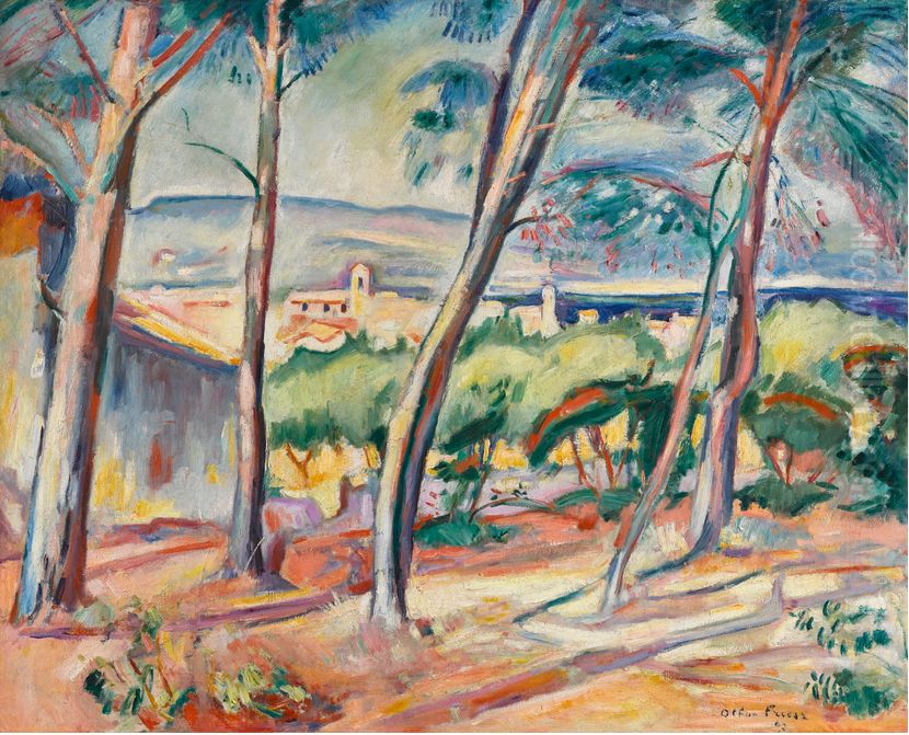 LA CIOTAT Oil Painting by Othon Friesz
