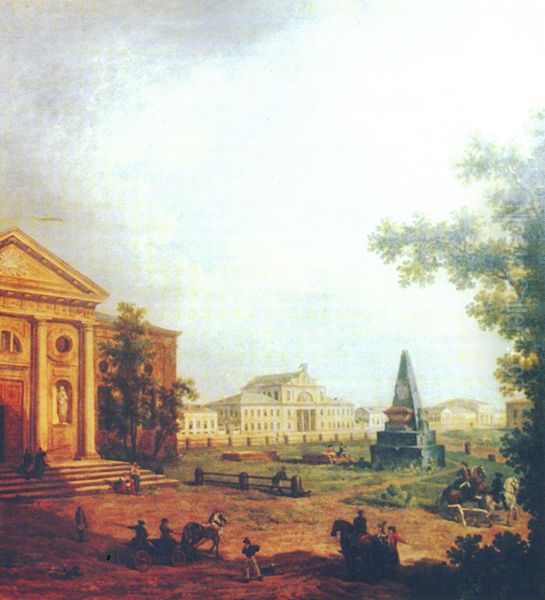 Kraevid Hersona (kartina) Oil Painting by Fyodor Alekseyev