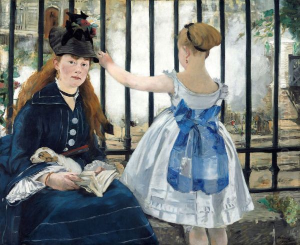 Le chemin de fer Oil Painting by Edouard Manet