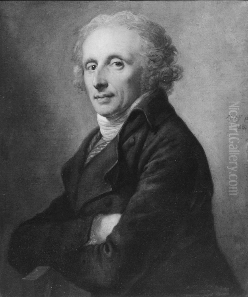 Frederik Christian Wedel-Jarlsberg Oil Painting by Anton Graff