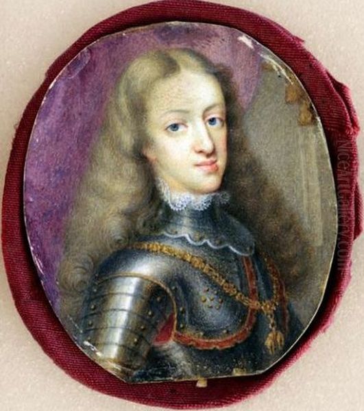Portrait of Charles II of Spain Oil Painting by Jan van, the Younger Kessel
