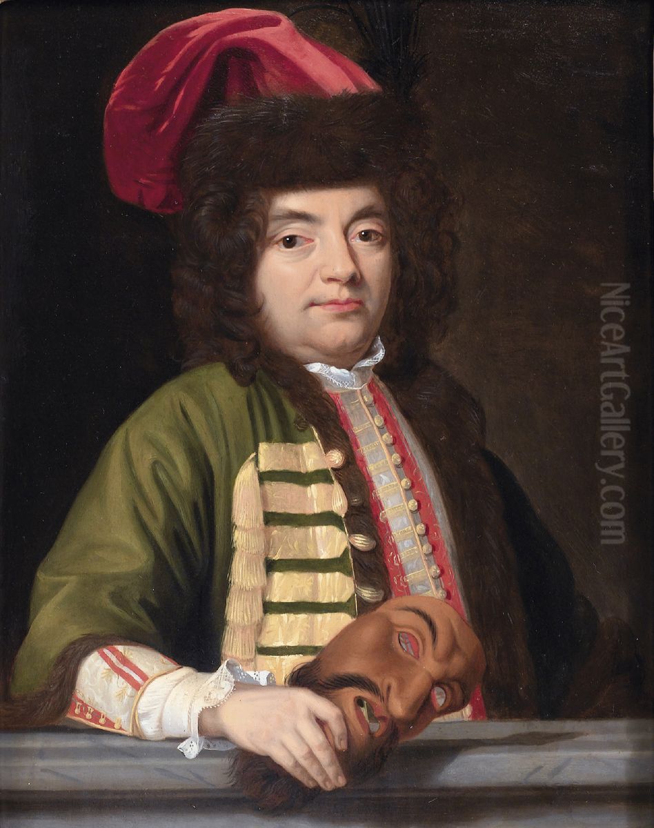 Portrait of Philippe Emmanuel de Coulanges (1633-1716) Oil Painting by unknown