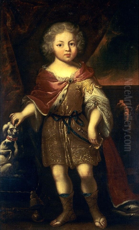 Portrait of Konstanty Wladyslaw Sobieski. Oil Painting by Daniel Schultz