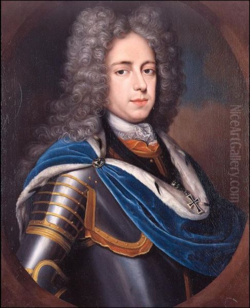 Portret van Hendrik Casimir II Oil Painting by Lancelot Volders