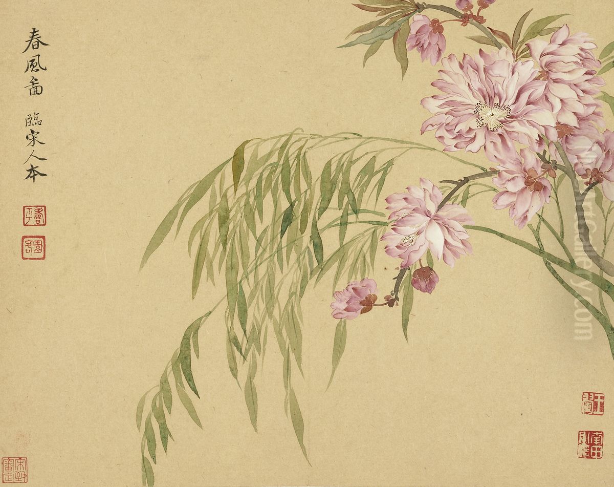 Souffle printanier Oil Painting by Yun Shouping