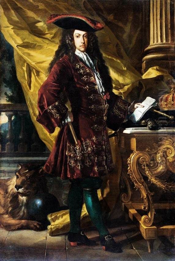 Portrait ofCharles VI, Holy Roman Emperor(1685-1740) Oil Painting by Francesco Solimena
