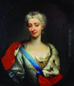 Portrait ofMaria Clementina Sobieska(1702-1735), titular queen of England, Ireland and the Scots (Jacobite Stuart branch)