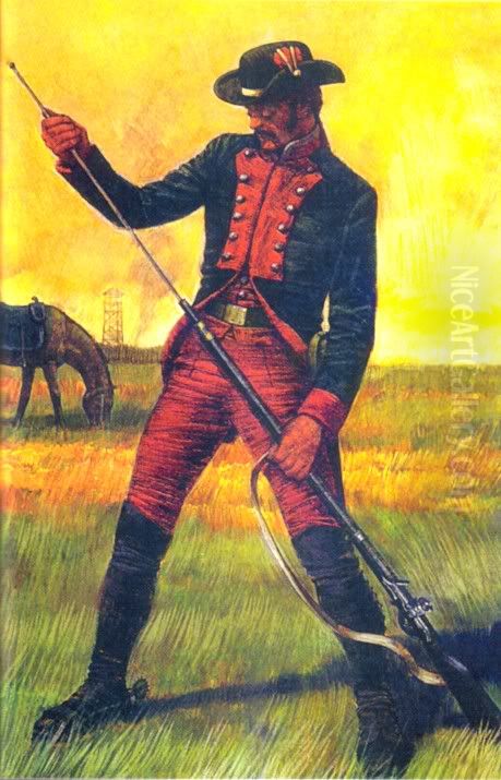 Blandengue Oil Painting by Johann Moritz Rugendas