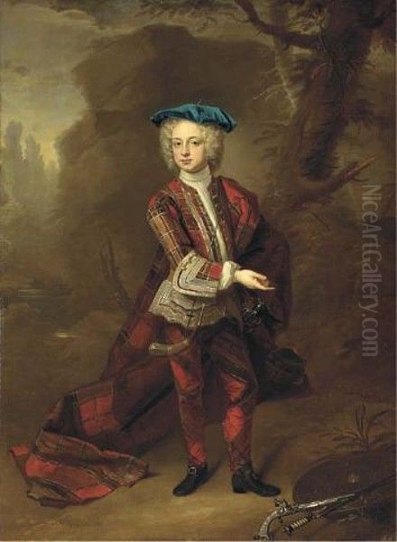Thomas Osborne (1713-89) Earl of Danby, later 4th Duke of Leeds and 3rd Viscount Dunblane Oil Painting by Hans Hysing