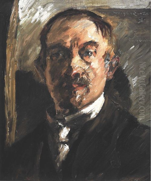 Selbstportrat Oil Painting by Lovis Corinth
