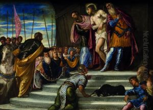 Ecce Homo or Pontius Pilate Presenting Christ to the Crowd