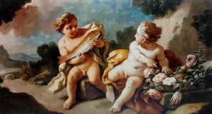 Allegory of the power of love.