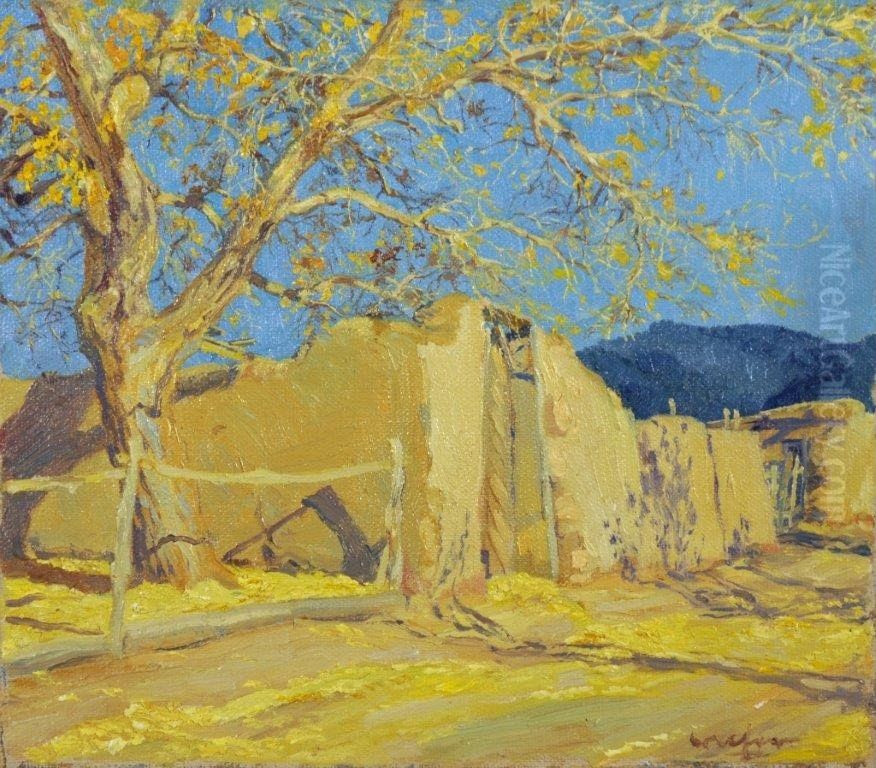 The Old Spanish Gate Oil Painting by Walter Ufer