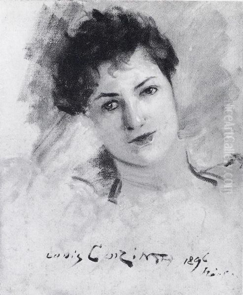Portrat Emmi Sieger Oil Painting by Lovis Corinth
