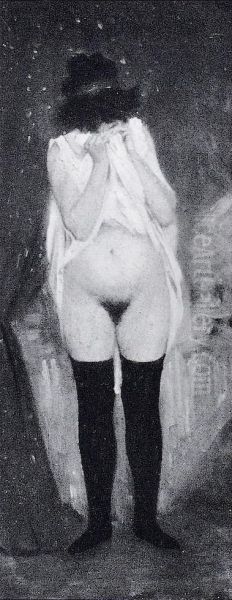 Das traurige Madchen Oil Painting by Lovis Corinth
