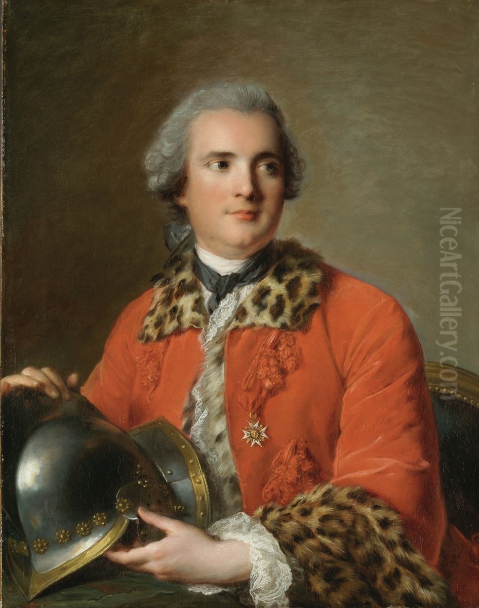 Jean Victor de Rochechouart, duc de Mortemart Oil Painting by Jean-Marc Nattier Jean Victor de Rochechouart, duc de Mortemart Oil Painting by Jean-Marc Nattier