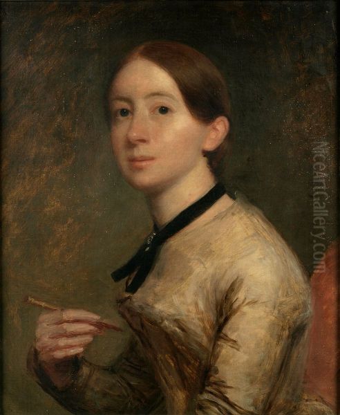 Sarah C. Frothingham Oil Painting by James Frothingham