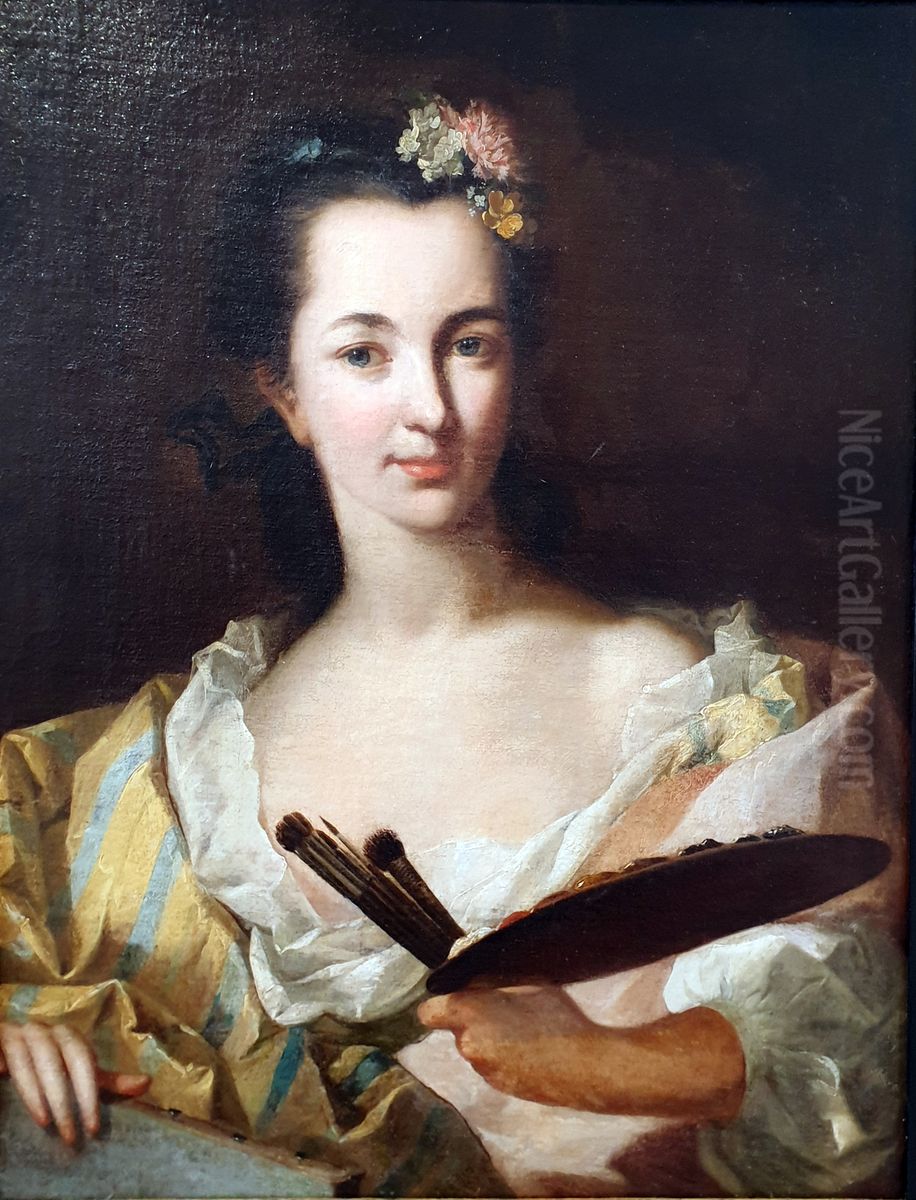Portrait of Maria Anna Treu Oil Painting by Johann Heinrich Tischbein