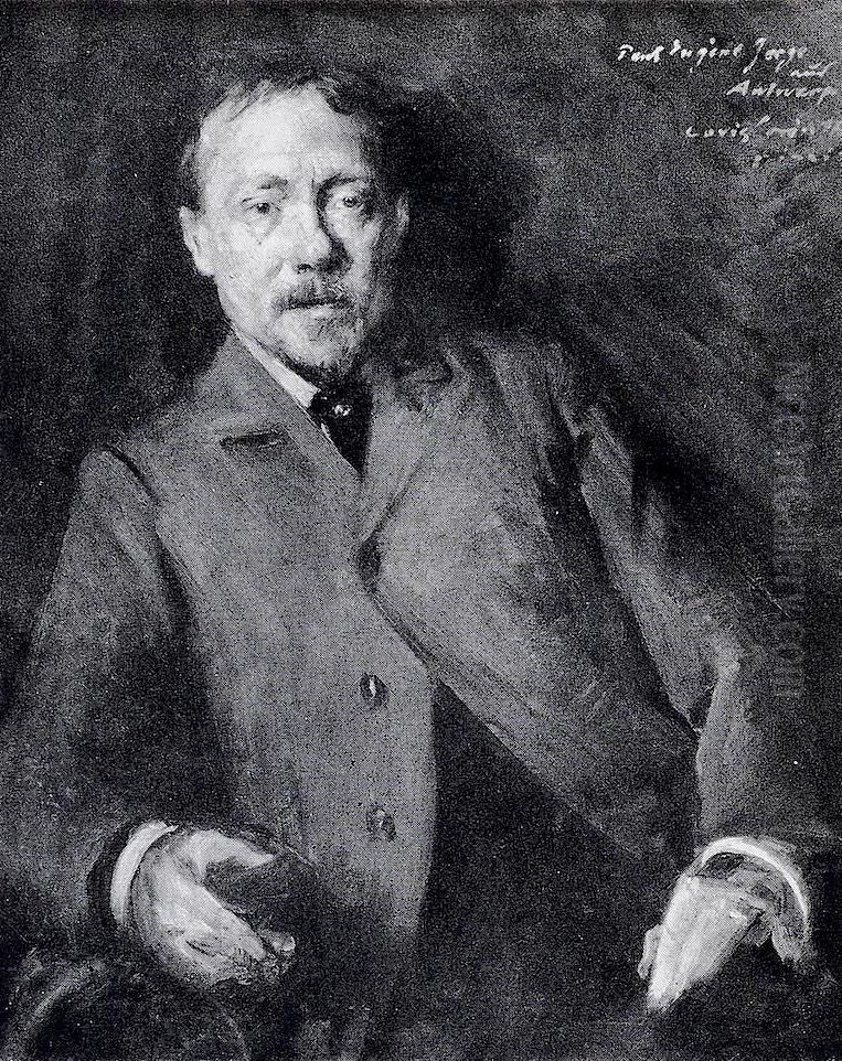 Bildnis des Malers Gorge Oil Painting by Lovis (Franz Heinrich Louis) Corinth