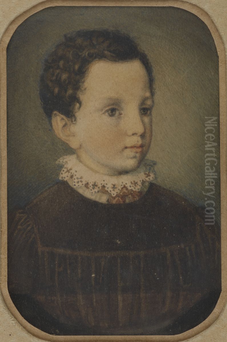 Portrait of Antoni Pleszowski Oil Painting by Jan Matejko