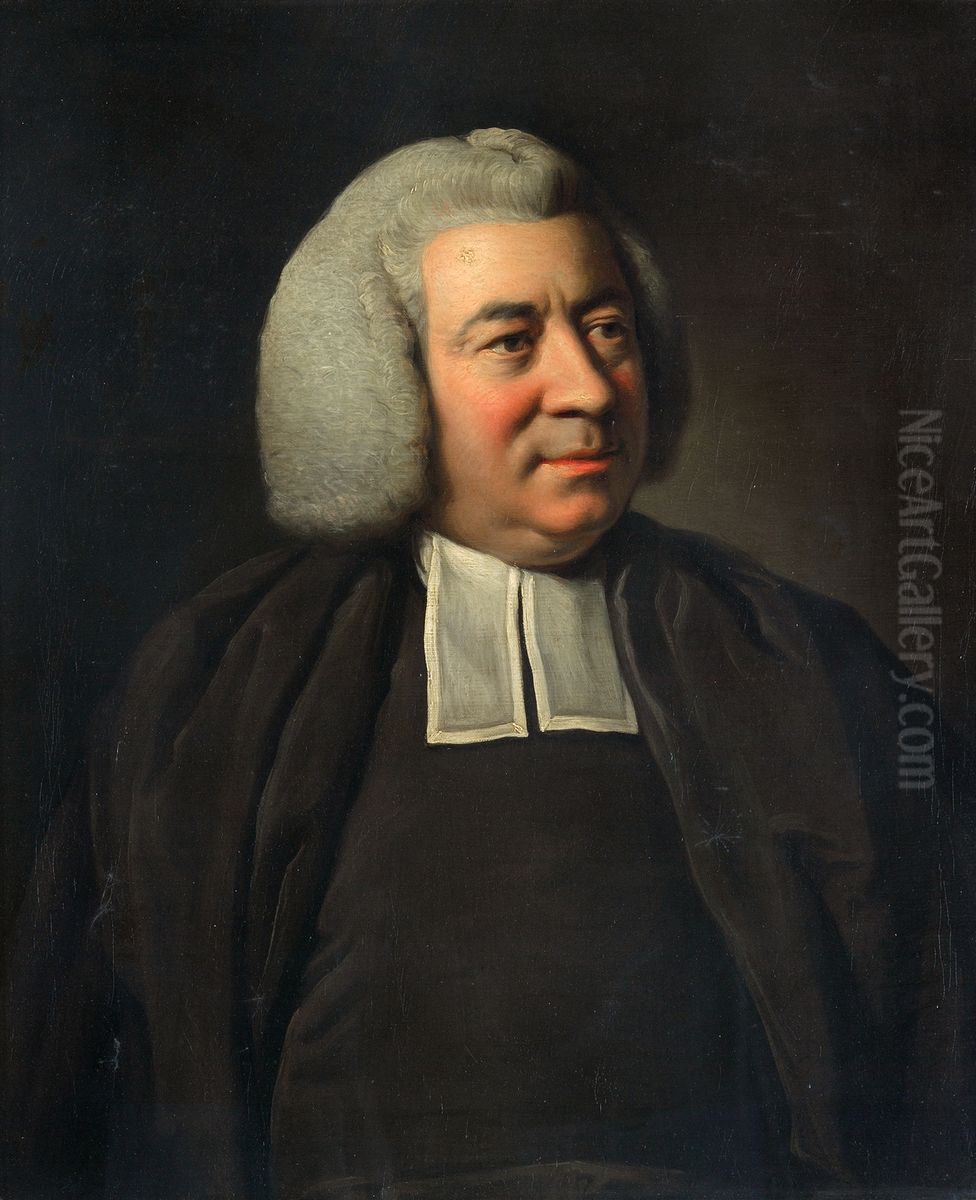 Portrait ofJeremiah Milles(1714-1784) Oil Painting by Nathaniel Dance-Holland