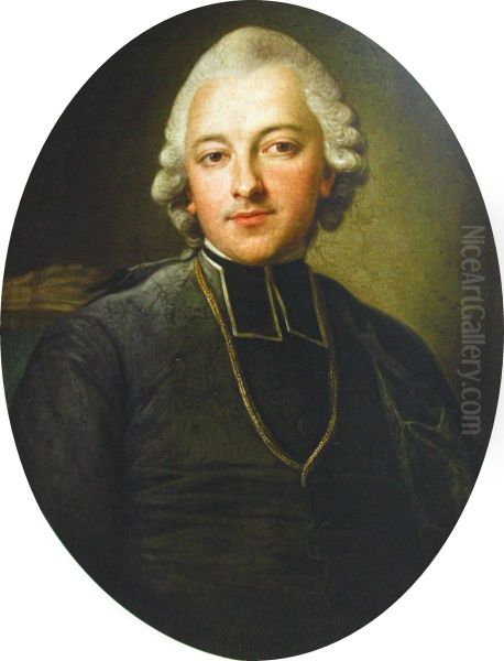 Portrait ofIgnacy Krasicki(1735-1801) Oil Painting by Per Krafft the Elder