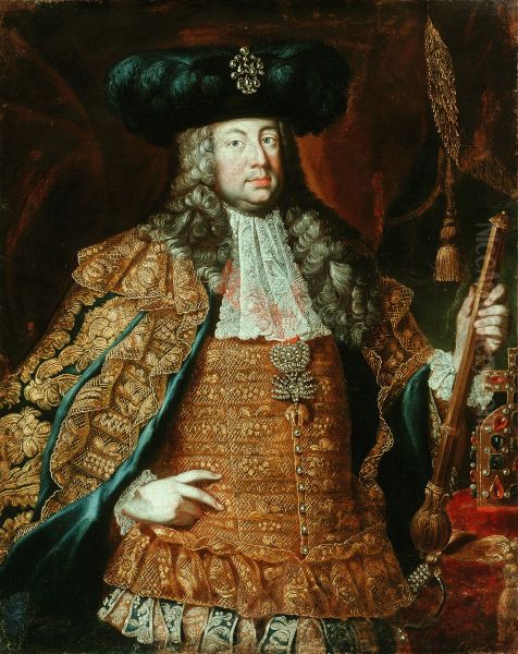 Cesar Franc I. Oil Painting by Martin Van Meytens