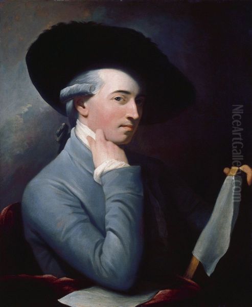 Self-portrait Oil Painting by Benjamin West