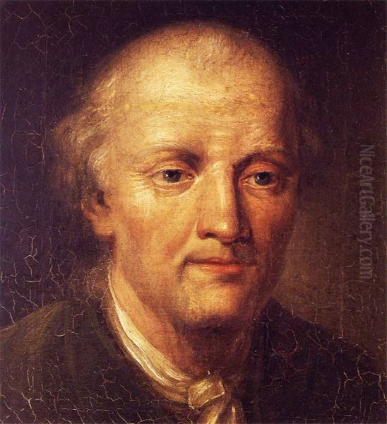 Self-portrait Oil Painting by Szymon Czechowicz