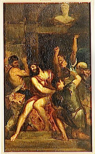 Le Couronnement d'epines Oil Painting by Gustave Moreau