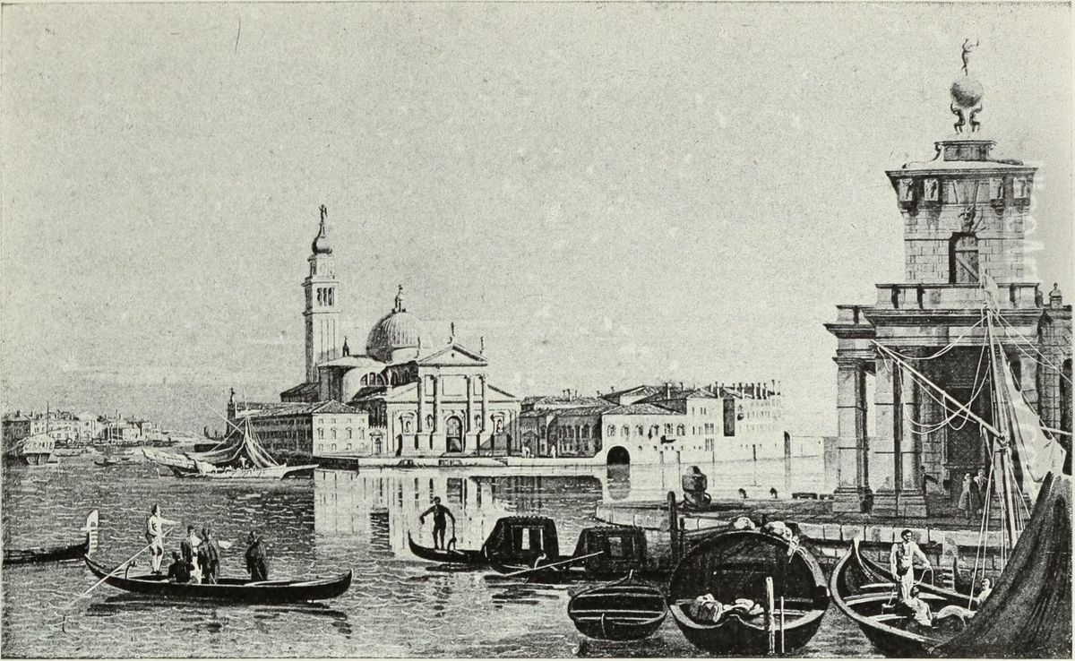 Church of San Giorgio Maggiore Oil Painting by Canaletto