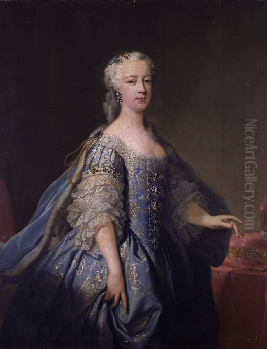 Princess Amelia of Great Britain(1711-1786) Oil Painting by Jean-Baptiste van Loo